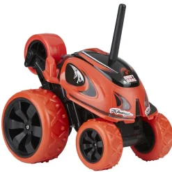 Voiture radiocommandée Drago 360° lumineuse noir rouge