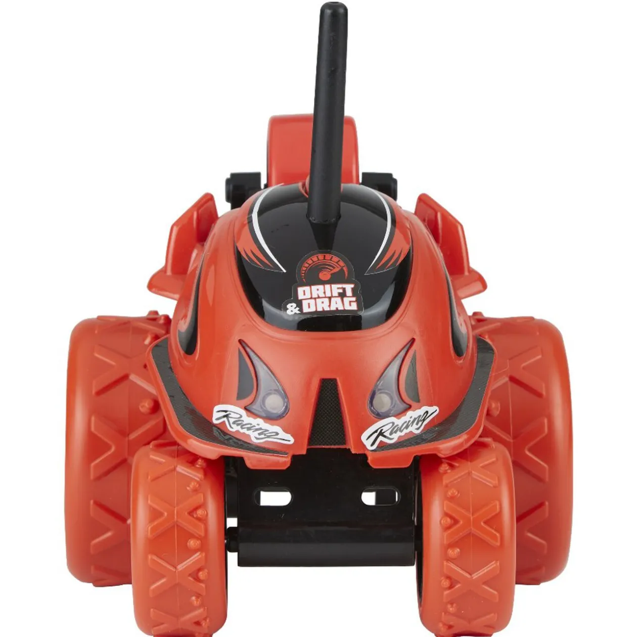 Voiture radiocommandée Drago 360° lumineuse noir rouge