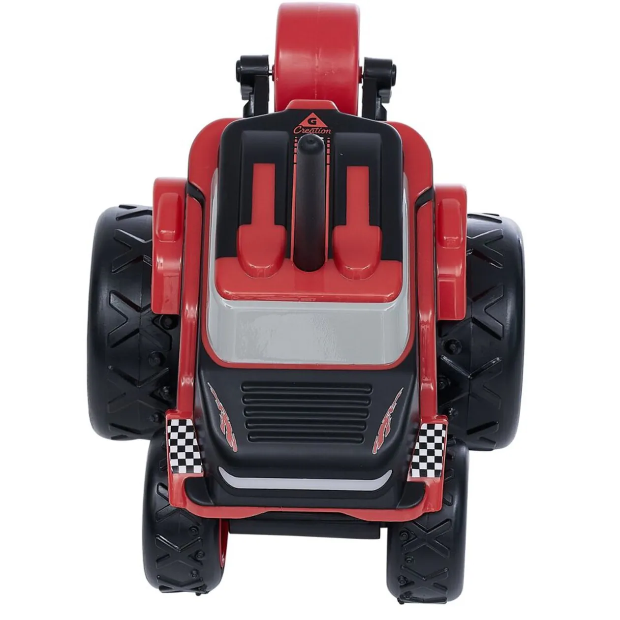 Voiture radiocommandée Drago 360° rouge