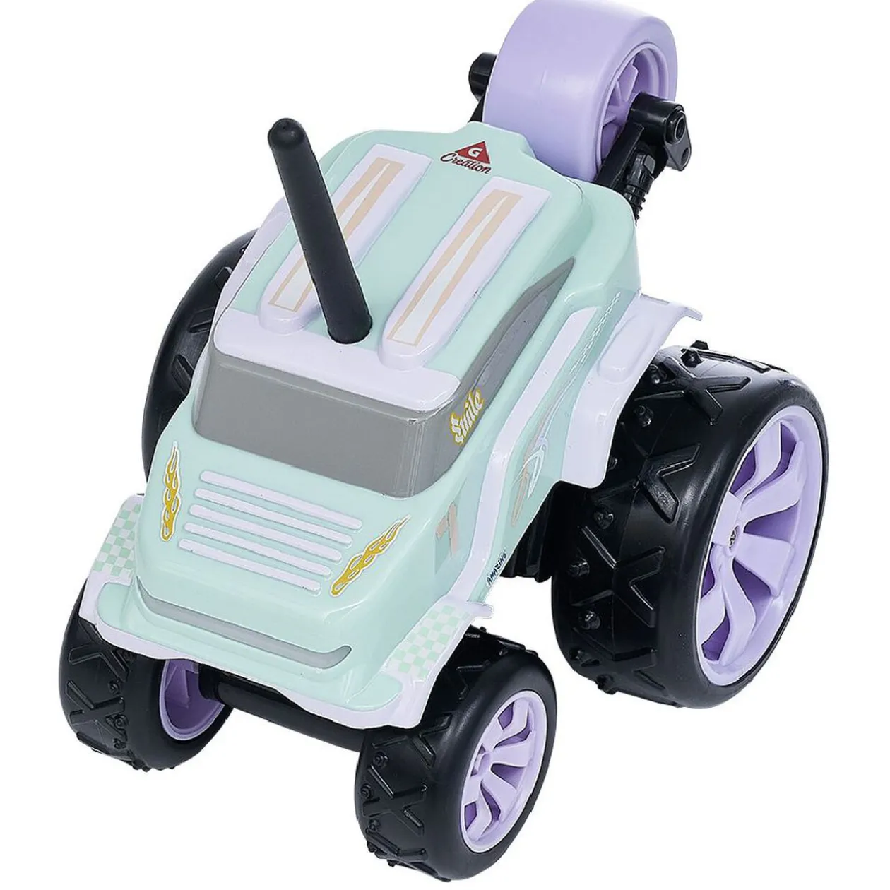 Voiture radiocommandée Drago 360° vert pastel