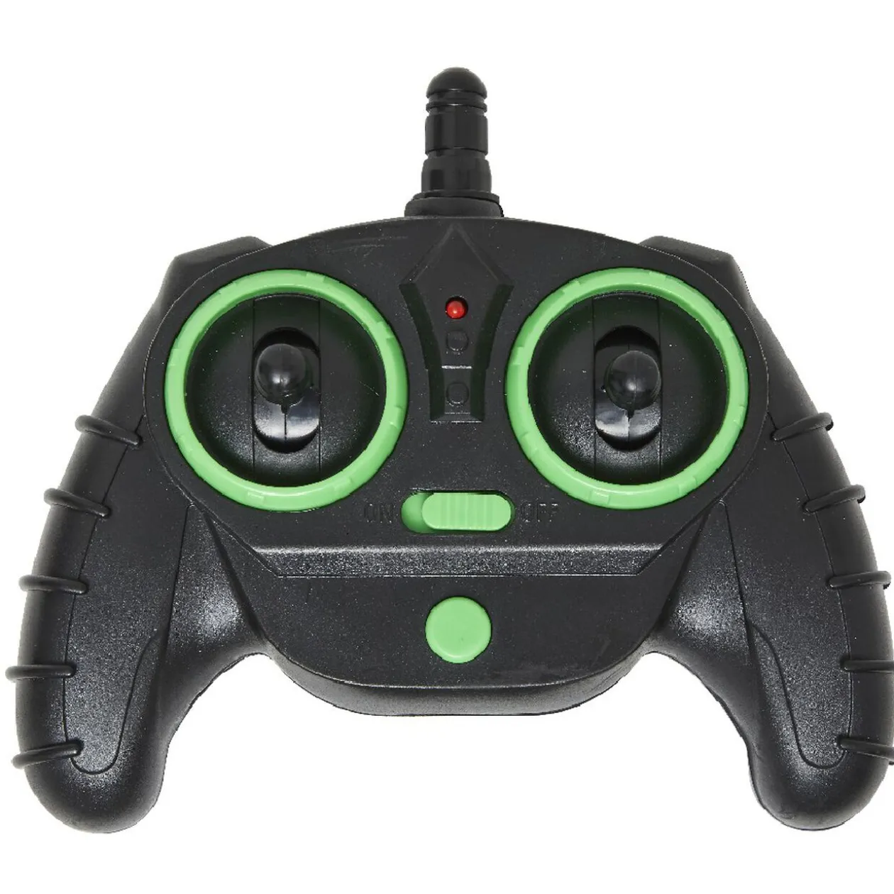 Voiture radiocommandée pop jumping blanche et verte