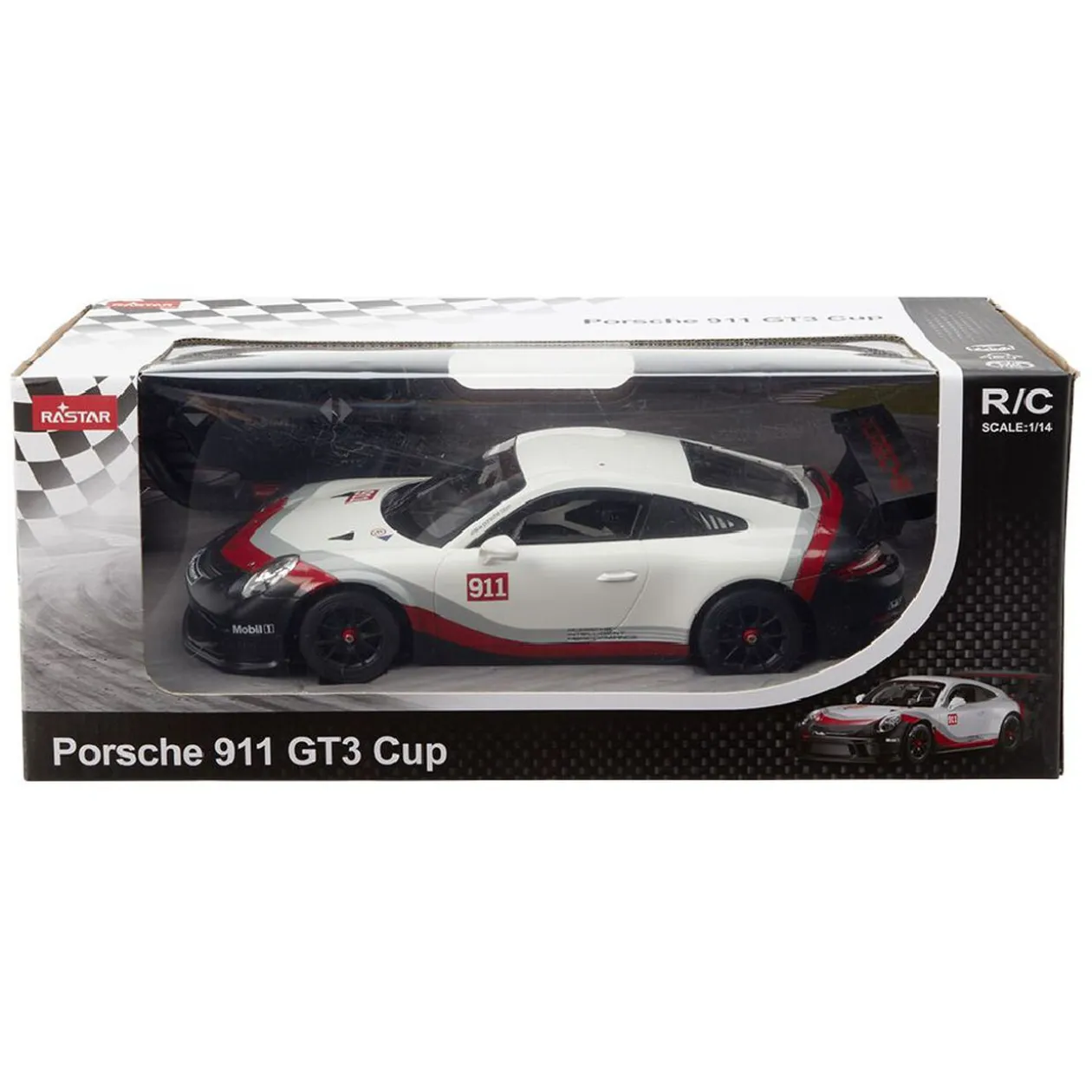 Voiture radiocommandée Porsche 911 GT3 Cup 1/14ème