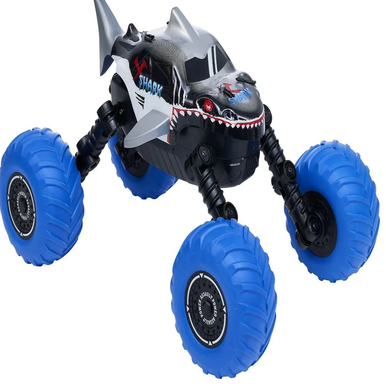 Voiture radiocommandée requin métamorphe