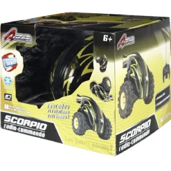 Voiture radiocommandée Scorpio vert et noir