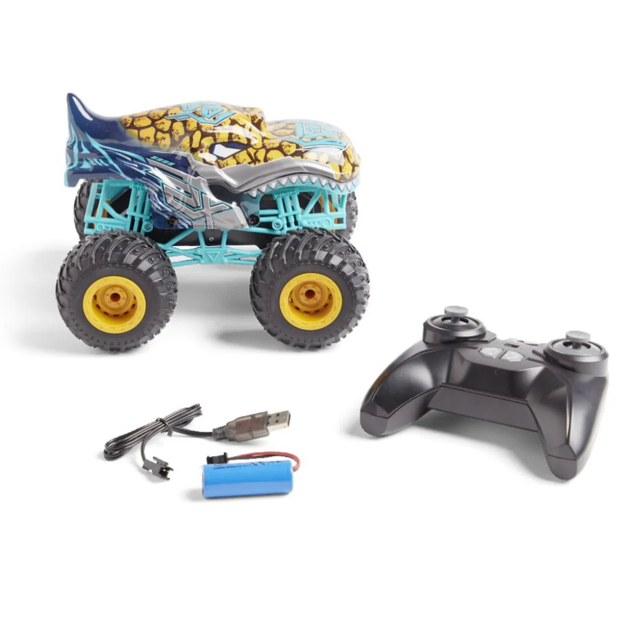 Voiture radiocommandée sonore et lumineuse - 2 modèles