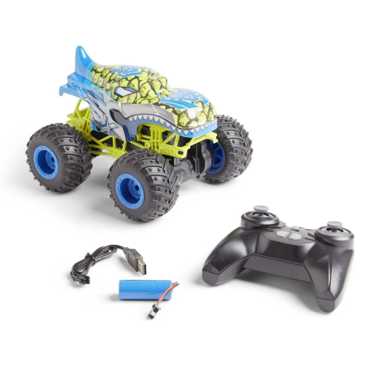 Voiture radiocommandée sonore et lumineuse - 2 modèles