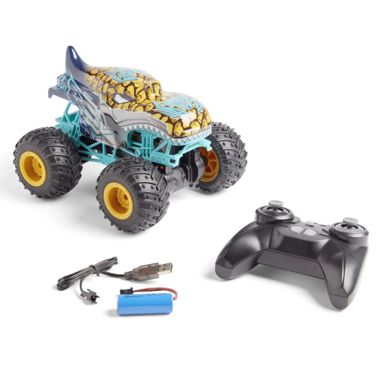 Voiture radiocommandée sonore et lumineuse - 2 modèles