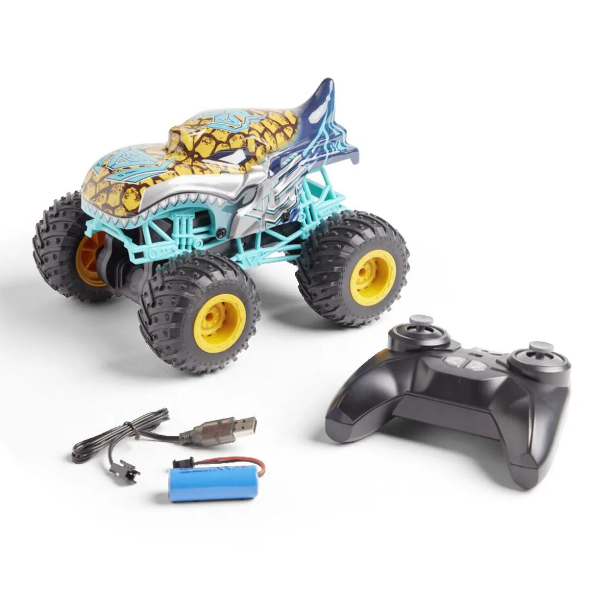 Voiture radiocommandée sonore et lumineuse - 2 modèles