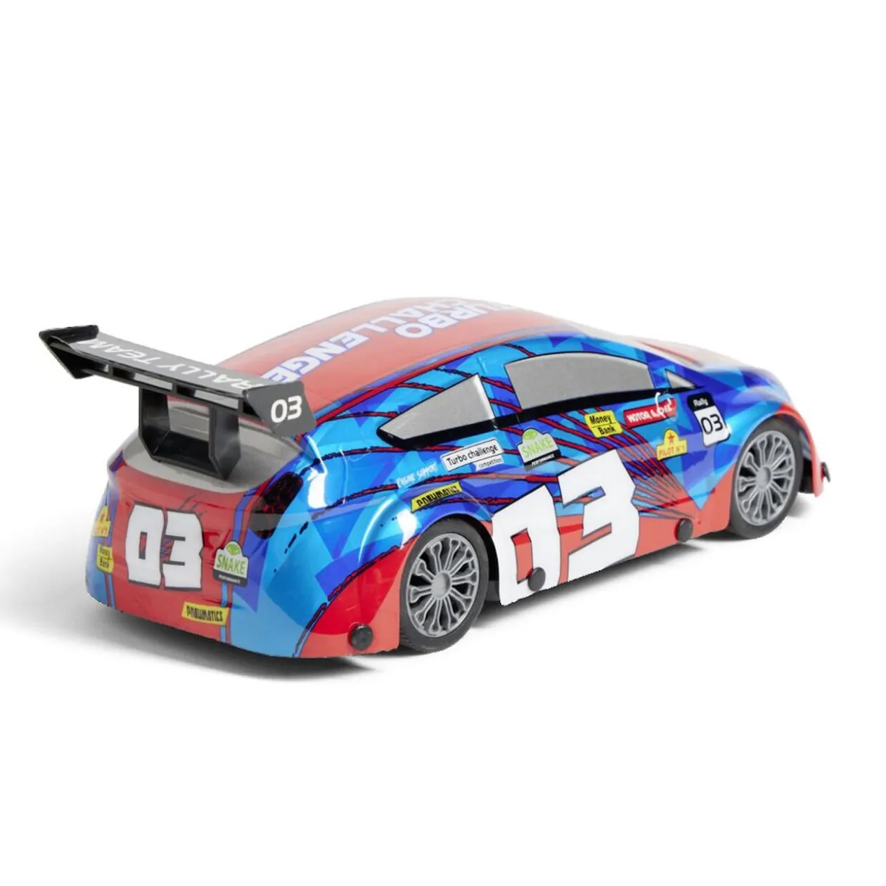 Voiture Rallye radiocommandée rouge