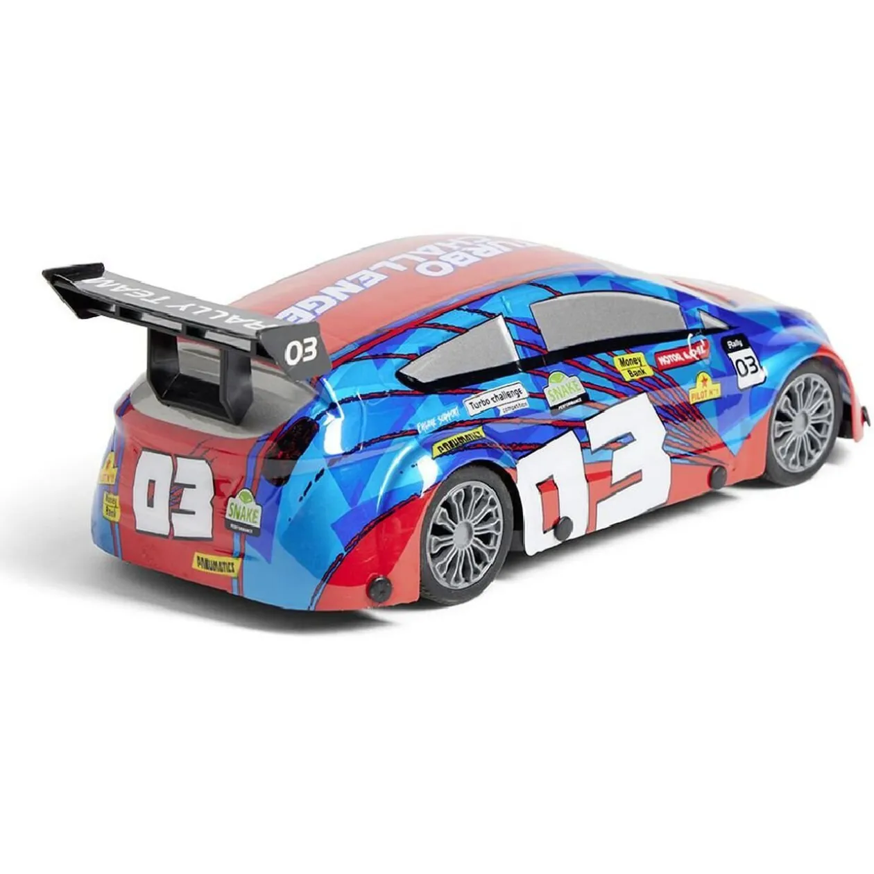 Voiture Rallye radiocommandée rouge