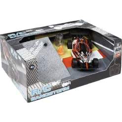 Voiture télécommandée avec tremplin et accessoires