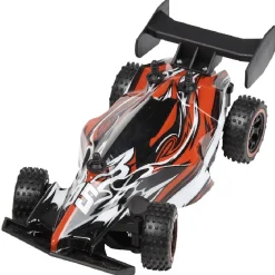 Voiture télécommandée avec tremplin et accessoires