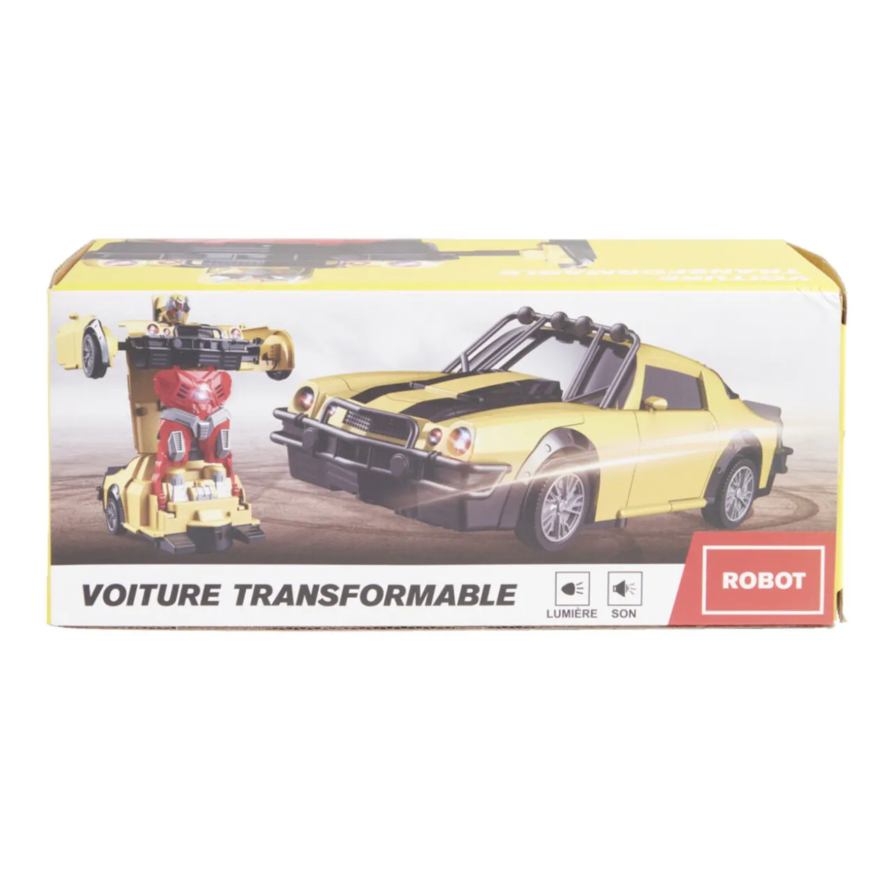 Voiture transformable en robot 2en1