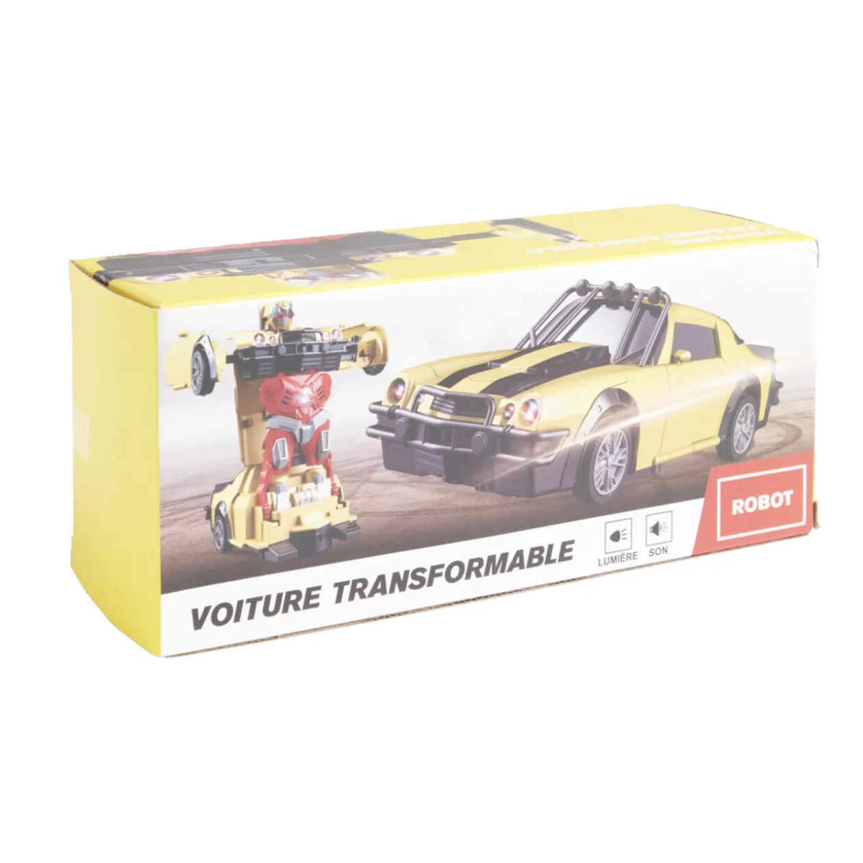 Voiture transformable en robot 2en1