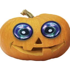 Yeux de citrouille lumineux décoration Halloween